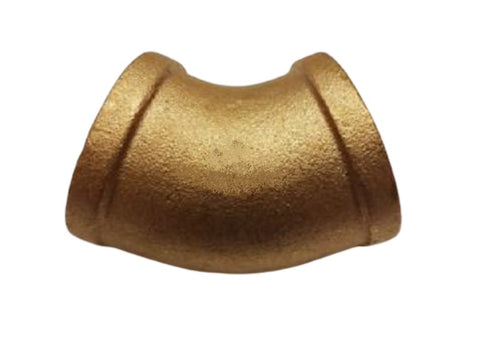 Midland Metal 44-187 44187 1-1/2" X 45° Degree Bronze Elbow Pipe Fitting