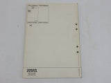 Volvo Penta 7744150-9 Genuine OEM D22 Series Marine Engine Manual Part Catalogue