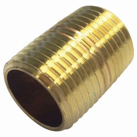 Midland Metal 40-080 40080 3/4" X Close Red Brass Pipe Fitting Plumbing Nipple