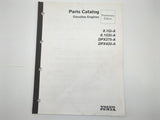 Volvo Penta 7740930-8 Genuine OEM 8.1Gi-A DPX375-A Gasoline Engines Parts Catalogue Service Manual