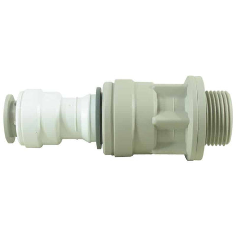 Whale WX1516B Threaded 3/4” X 15mm Quick Connect BSP Male Adaptor Fitting 8203083